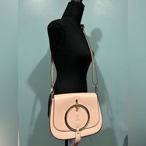 VERA PELLE BABY PINK PATENT LEATHER